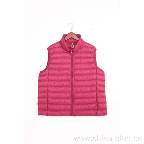 Ladies light padding vest jacket